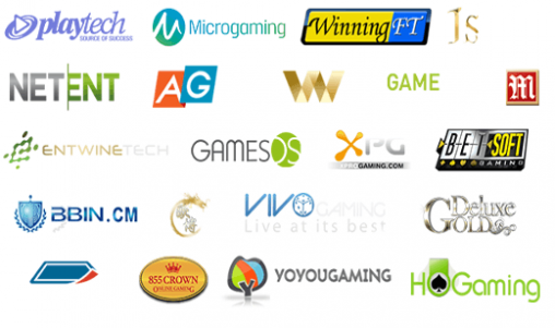The best game providers for online casino games